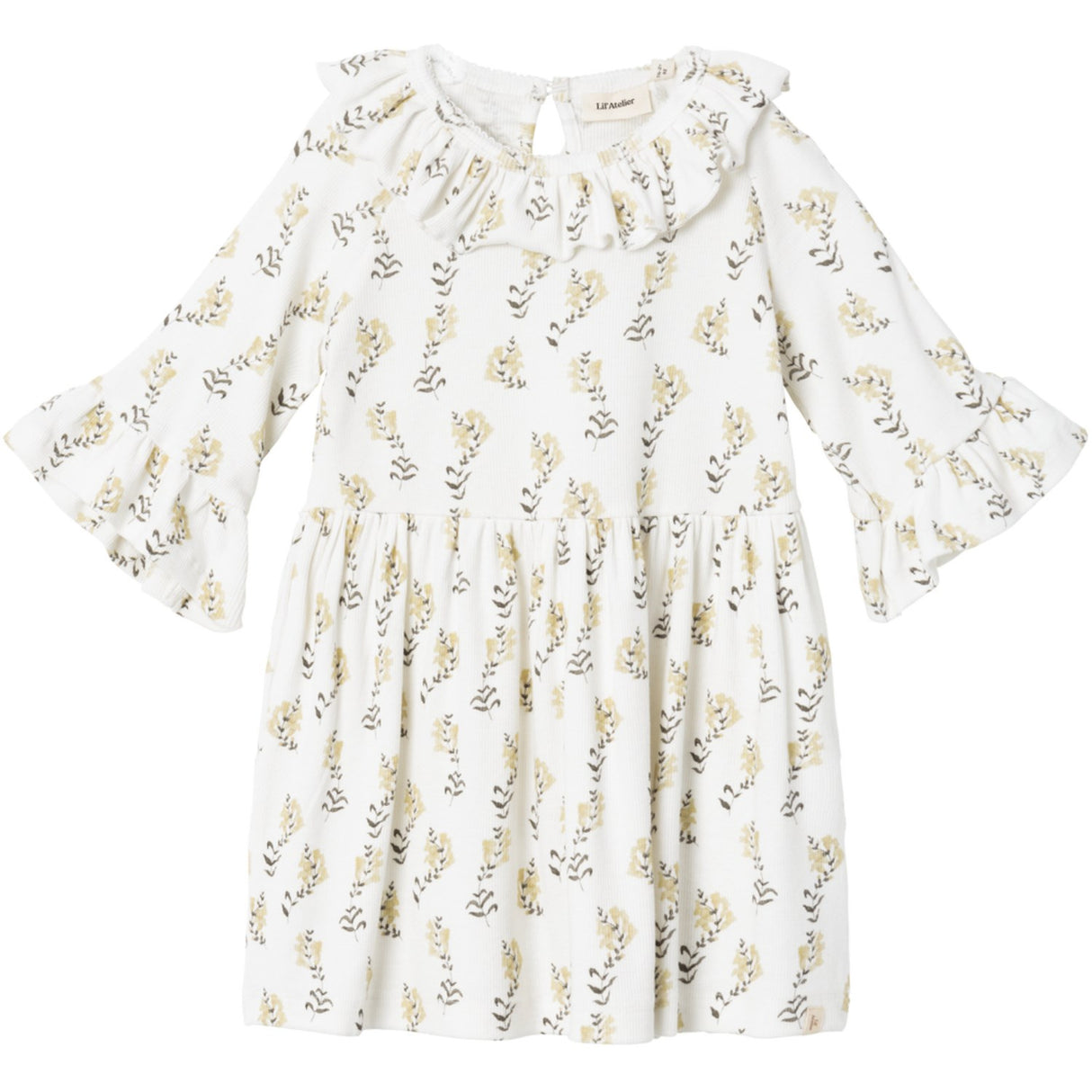 Lil'Atelier Coconut Milk Gavo 3/4 Loose Dress