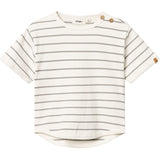 Lil'Atelier Coconut Milk Kail Loose T-Shirt 3