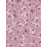 Name It Mauve Shadows Pajamas Mauve Flower Loose Rib Noos