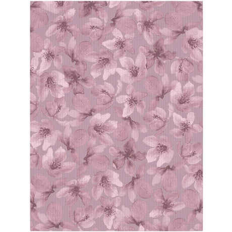 Name It Mauve Shadows Pajamas Mauve Flower Loose Rib Noos