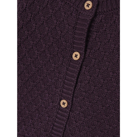 Name It Plum Perfect Lomille Knit Cardigan 2