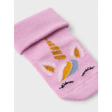 Name It Pastel Lavender Ladda Terry Frotté Socks 2