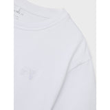 Name It Bright White Greg Nreg T-Shirt Noos