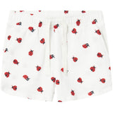 Name It Bright White Ladybugs Vigga Shorts Noos