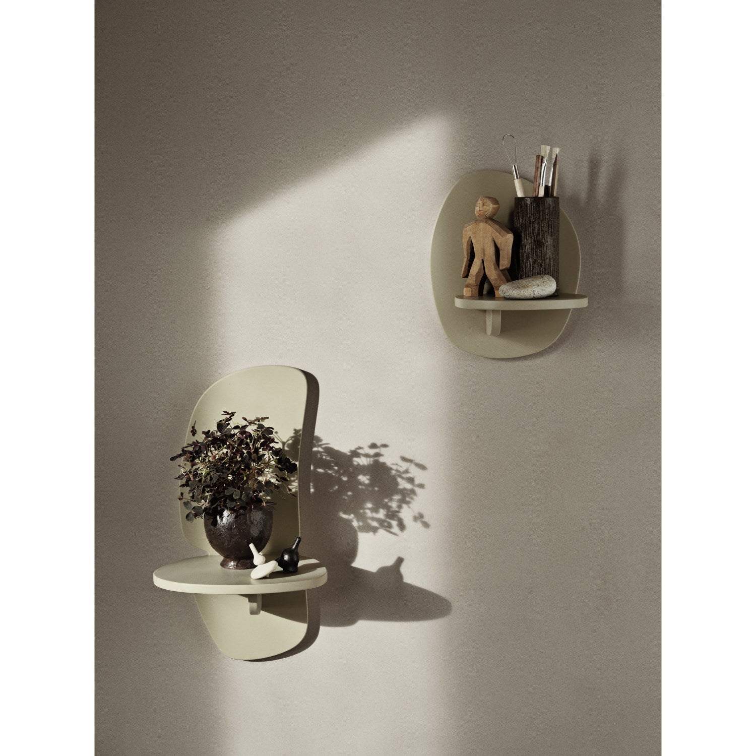 ファームリビング Pilu wall shelf 25 cm Ferm Living Cashmere Pilu Shelf