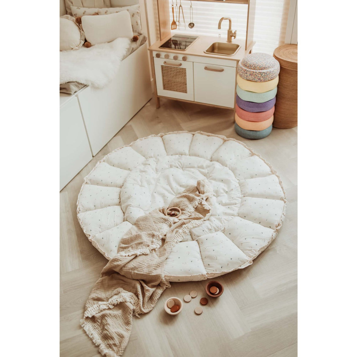 Play&Go Organic Bloom Moon 2-in-1 Playmat
