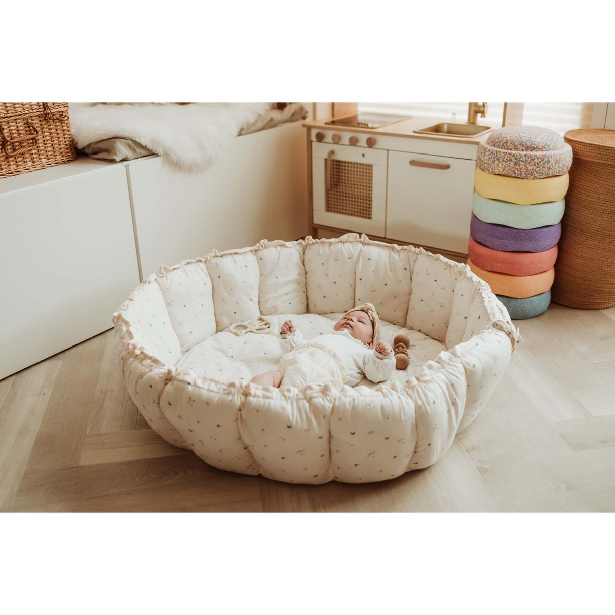 Play&Go Organic Bloom Moon 2-in-1 Playmat