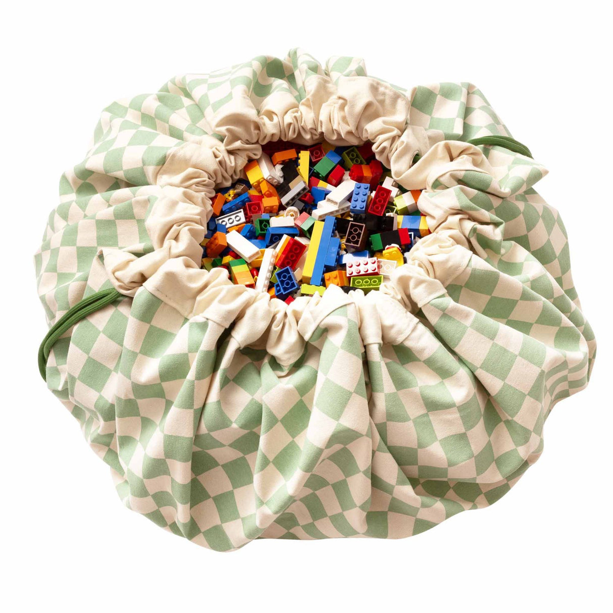 Play&Go Vichy Green 2-in-1 Playmat