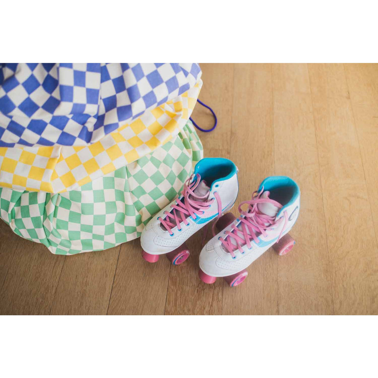 Play&Go Vichy Purple 2-in-1 Playmat