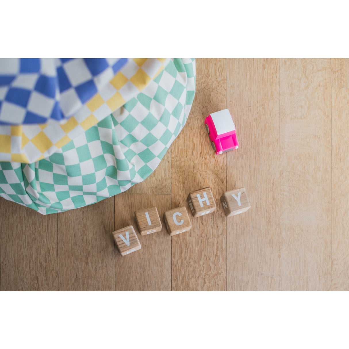 Play&Go Vichy Purple 2-in-1 Playmat