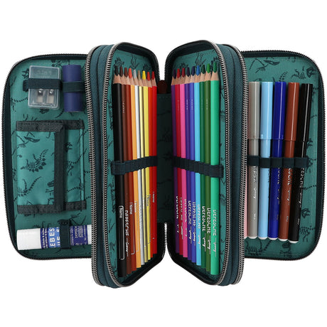 Dino World  Trippel Pencil case Danger 2