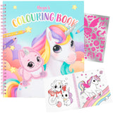 Ylvi coloring book w/sequins