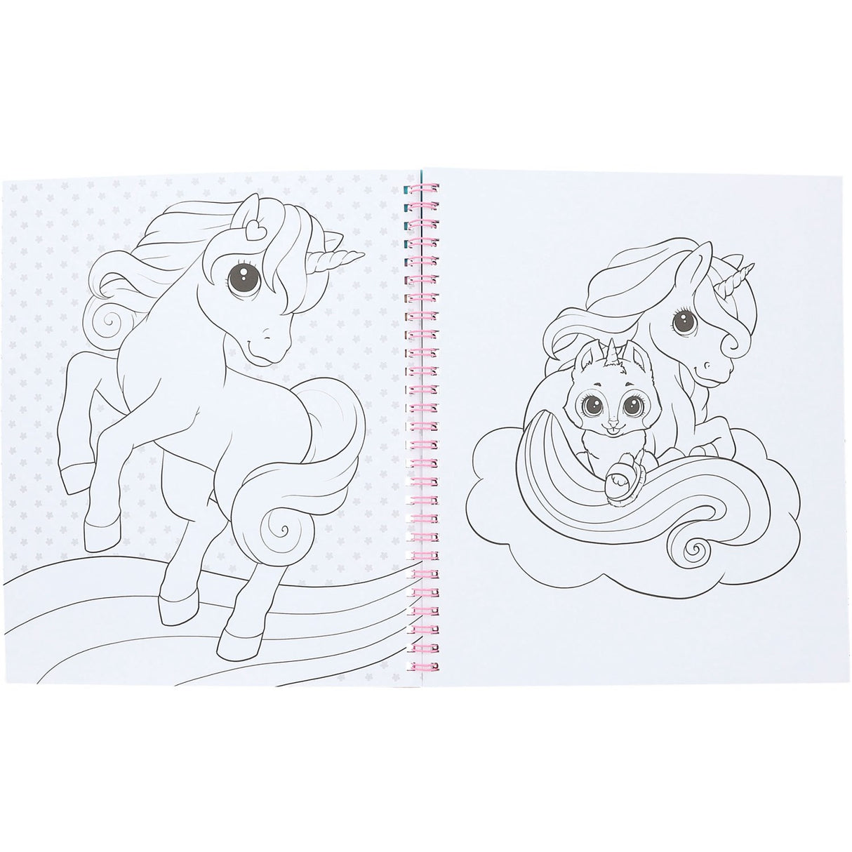 Ylvi coloring book w/sequins 3