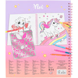 Ylvi coloring book w/sequins 8