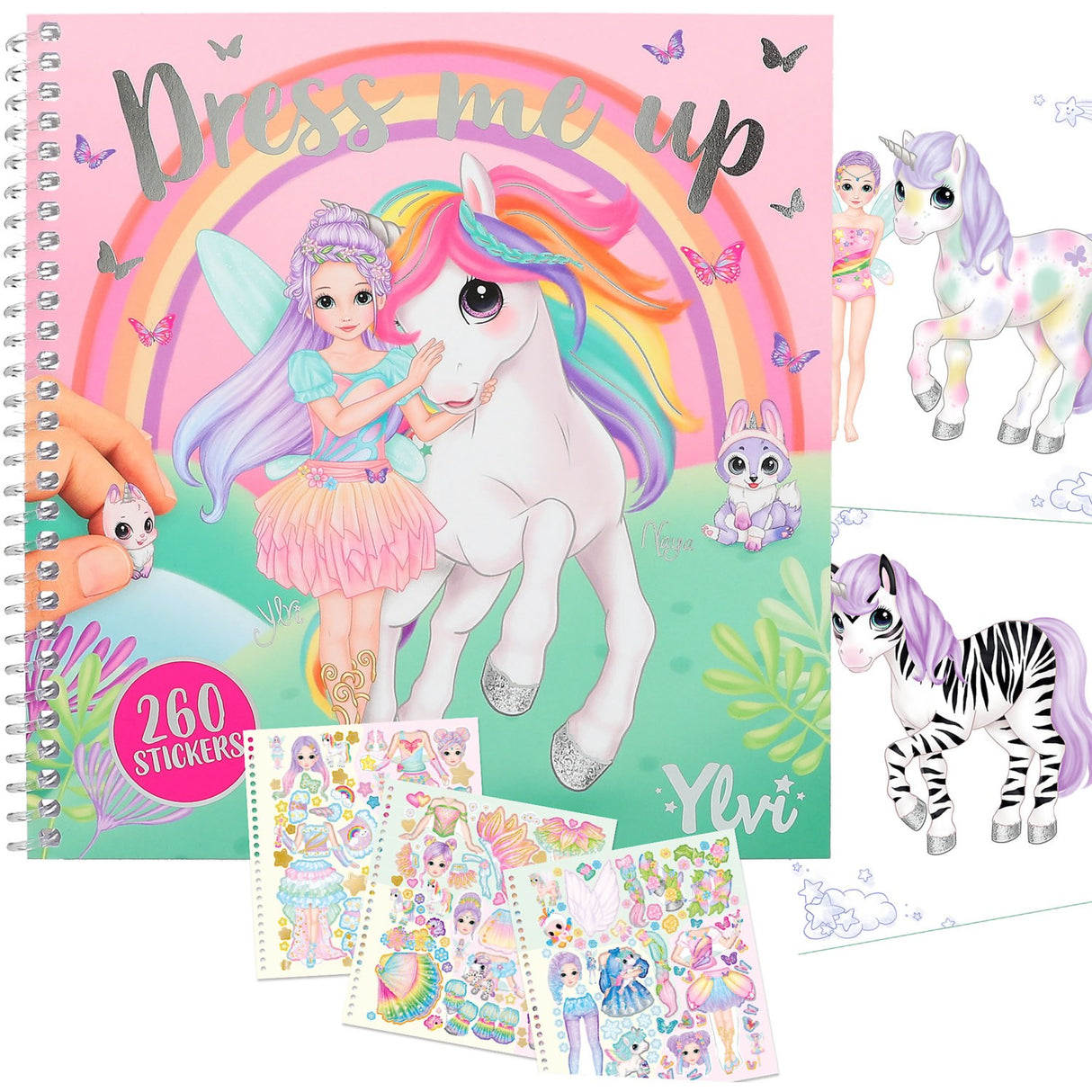 Ylvi Dress Me Up Sticker Book