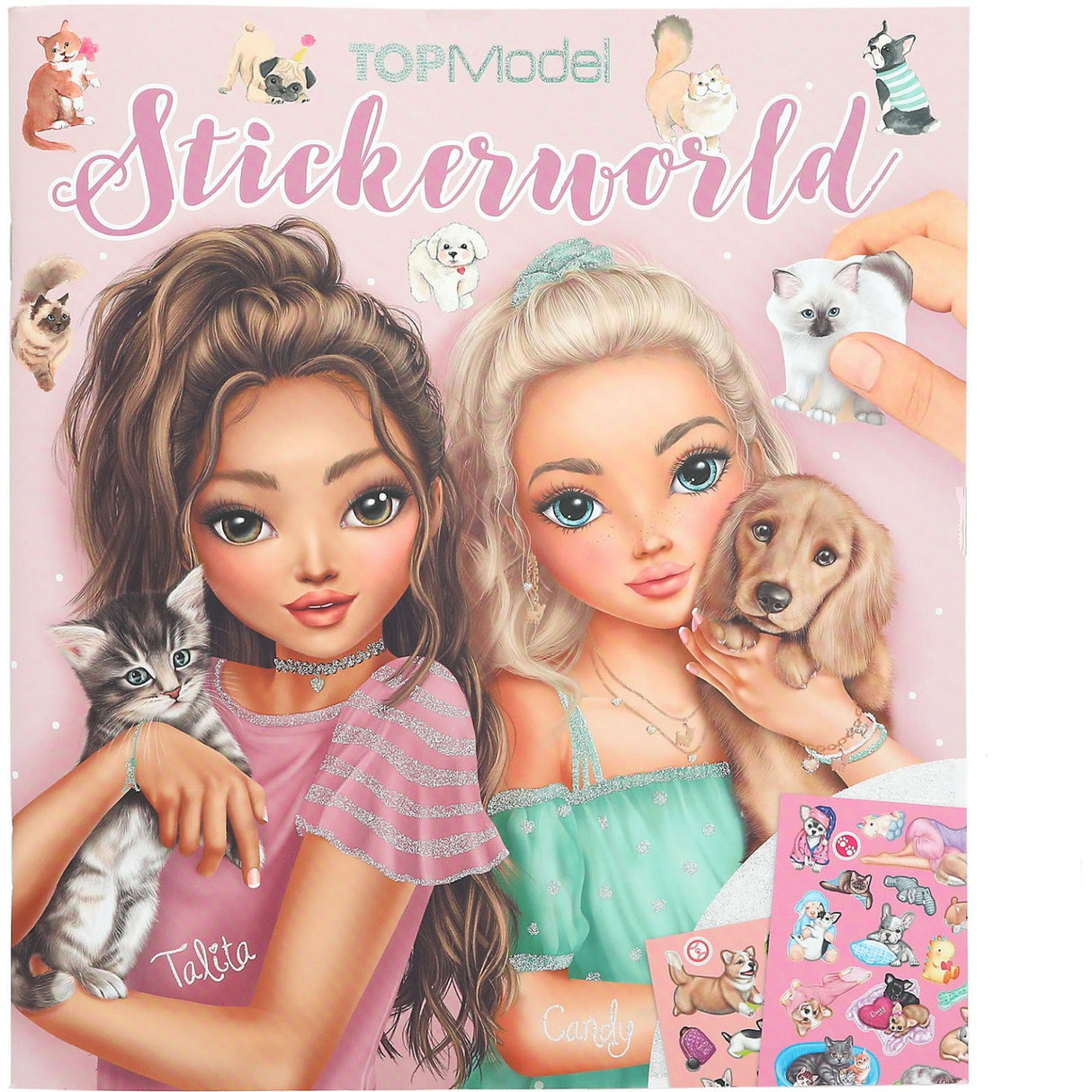 TOPModel Stickerworld Kitty And Doggy 5