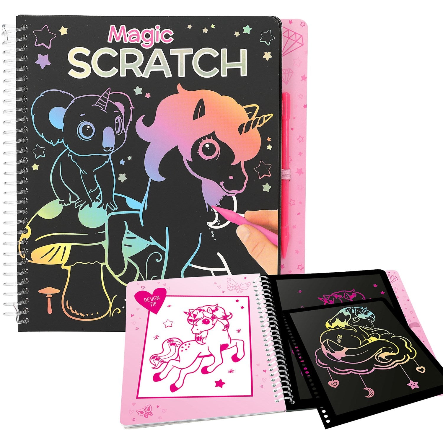 Ylvi Magic Scratch Book