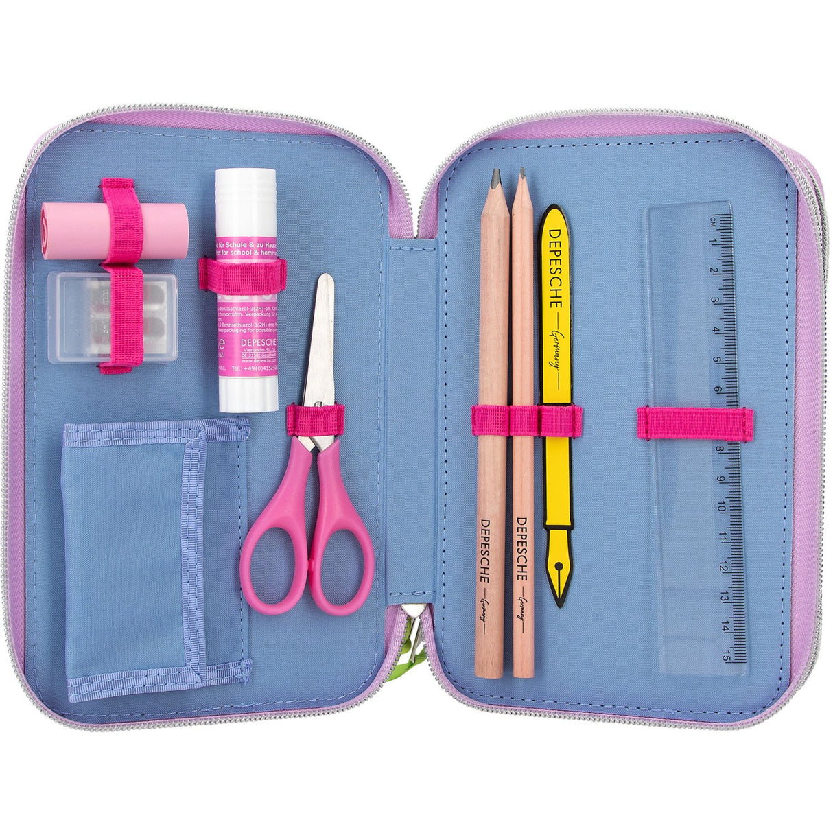 TOPModel Triple Pencil Case Flash 3