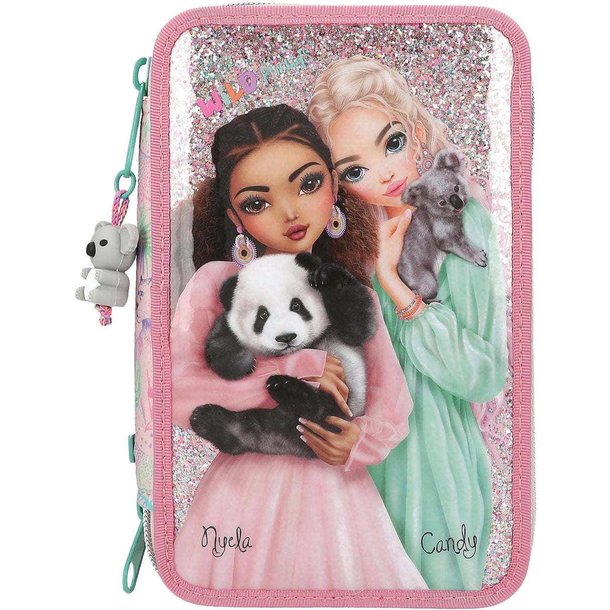 TOPModel Triple Pencil Case Wild