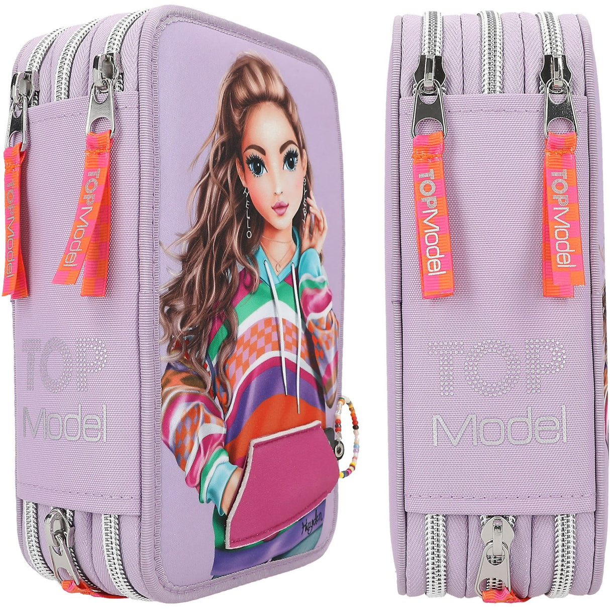 TOPModel Triple Pencil Case w/Magnetic Smartphone Joy 7