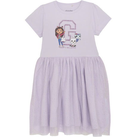 Minymo Orchid Petal Dress w. Tulle