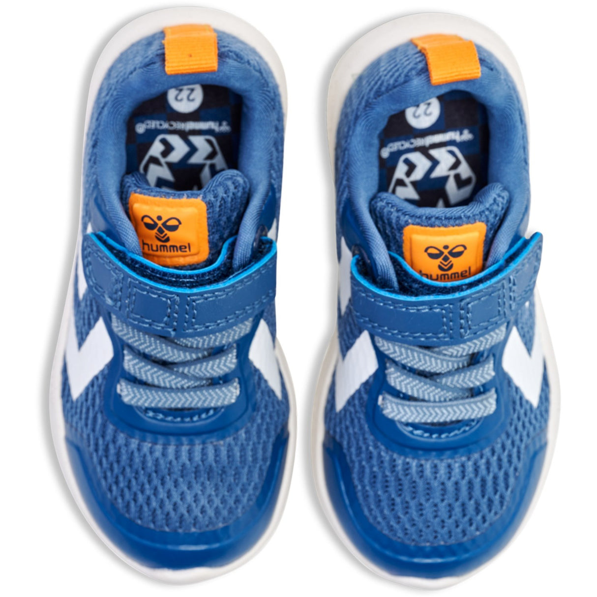 Hummel Blue/Yellow Actus Ml Recycled Infant Sneakers