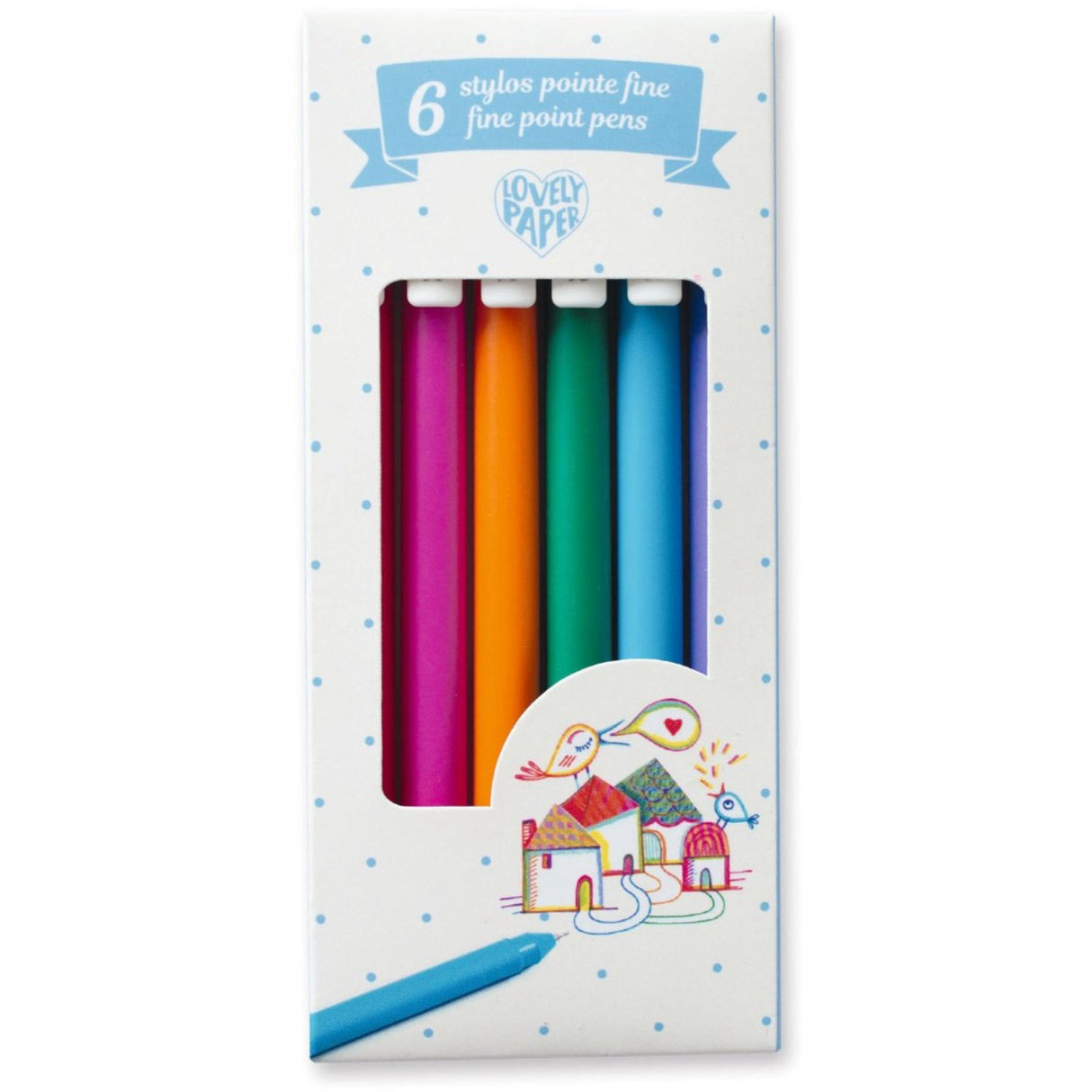 Djeco Gel Pens 6 pcs.