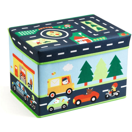 Djeco Storage Box Cars