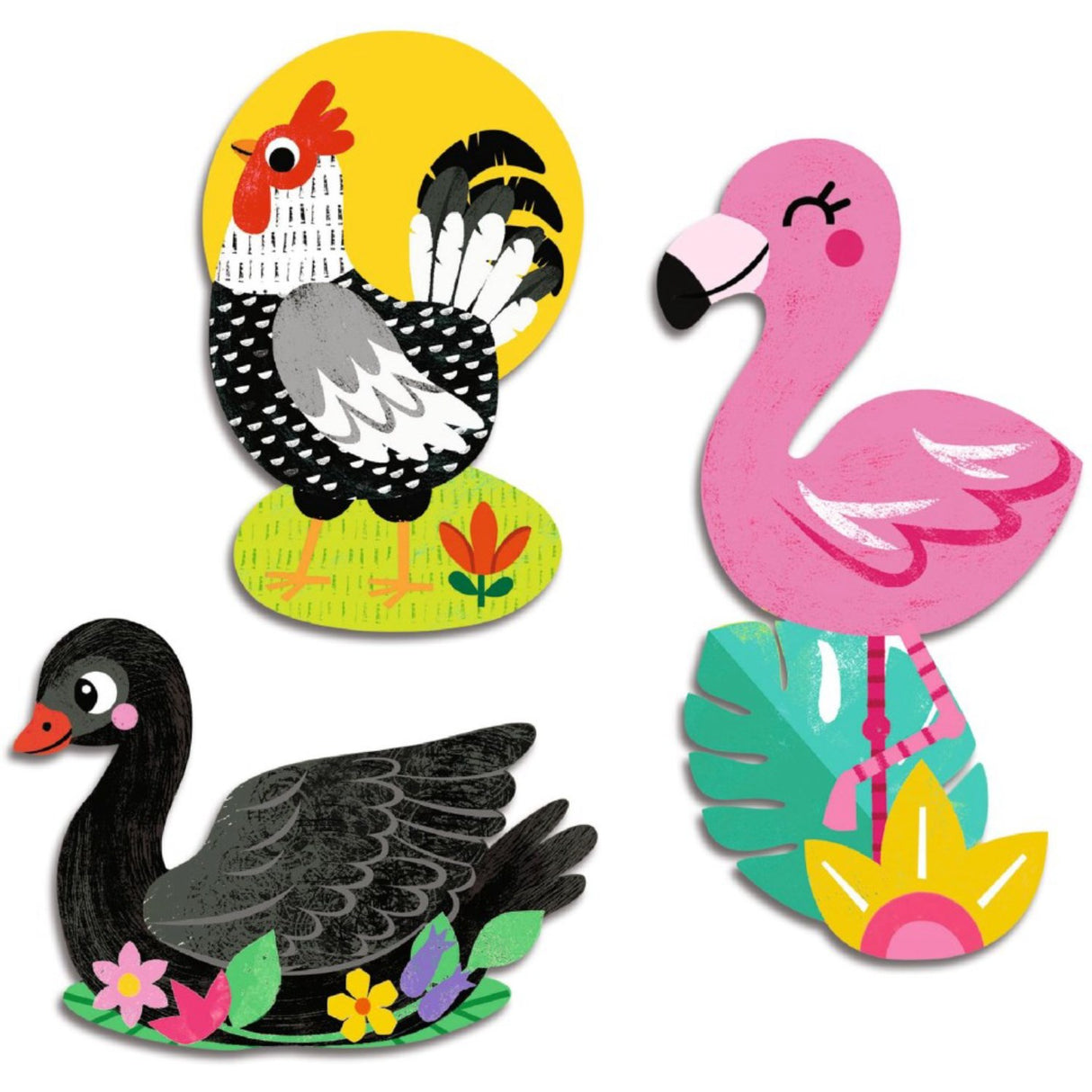 Djeco Stickers Birds