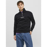 Jack & Jones Junior Black Jorvesterbro Sweat Quarter Zip Noos 3