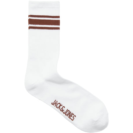 Jack & Jones Junior Bright White Actrey Tennis Socks 5-pack 2