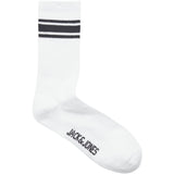 Jack & Jones Junior Bright White Actrey Tennis Socks 5-pack 5