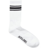 Jack & Jones Junior Bright White Actrey Tennis Socks 5-pack 6