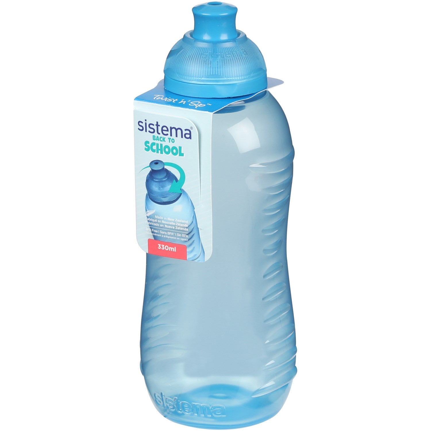 Sistema Twist 'n' Sip Water Bottle 330 ml Light Blue
