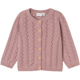 Name It Deauville Mauve Banni Knit Cardigan Noos