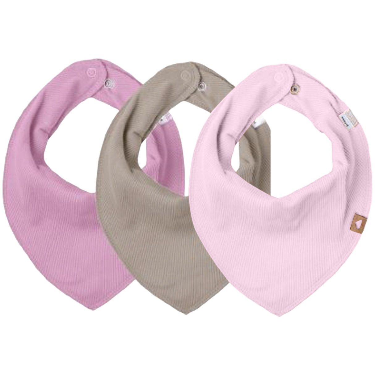 Name It Pastel Lavender Yvettekinna 3-pack Scarf Bib Rib