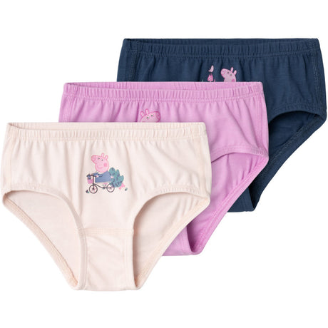 Name It Pastel Lavender Jari Peppa Pig 3-pack Underpants