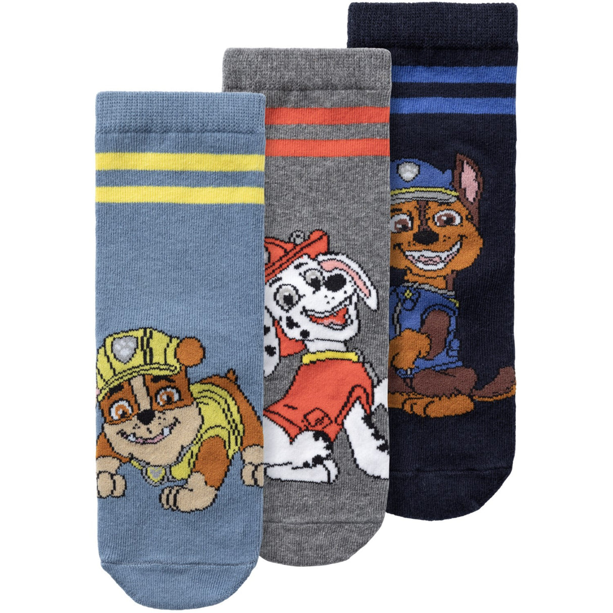 Name It Coronet Blue Jax Pawpatrol 3-pack Socks