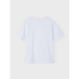 Name It Bright White Greg Nreg T-Shirt Noos