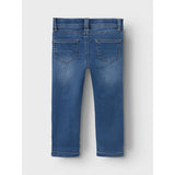 Name It Dark Blue Denim Silas Slim Sweat Jeans Noos