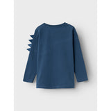 Name It Dark Denim Jolly Jurassic Blouse Noos