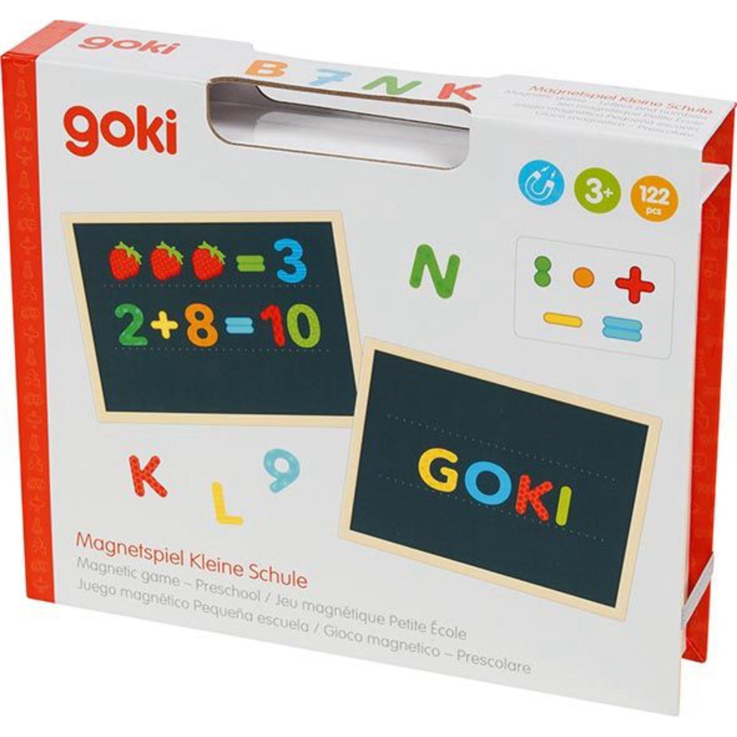 Goki multicolor Magnetic Game Preschool 2