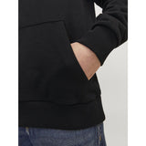 Jack & Jones Junior Black caleb Varsity Sweat Hoodie Noos