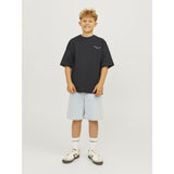 Jack & Jones Junior Black Ornoho Back Graphic T-Shirt Crew 4