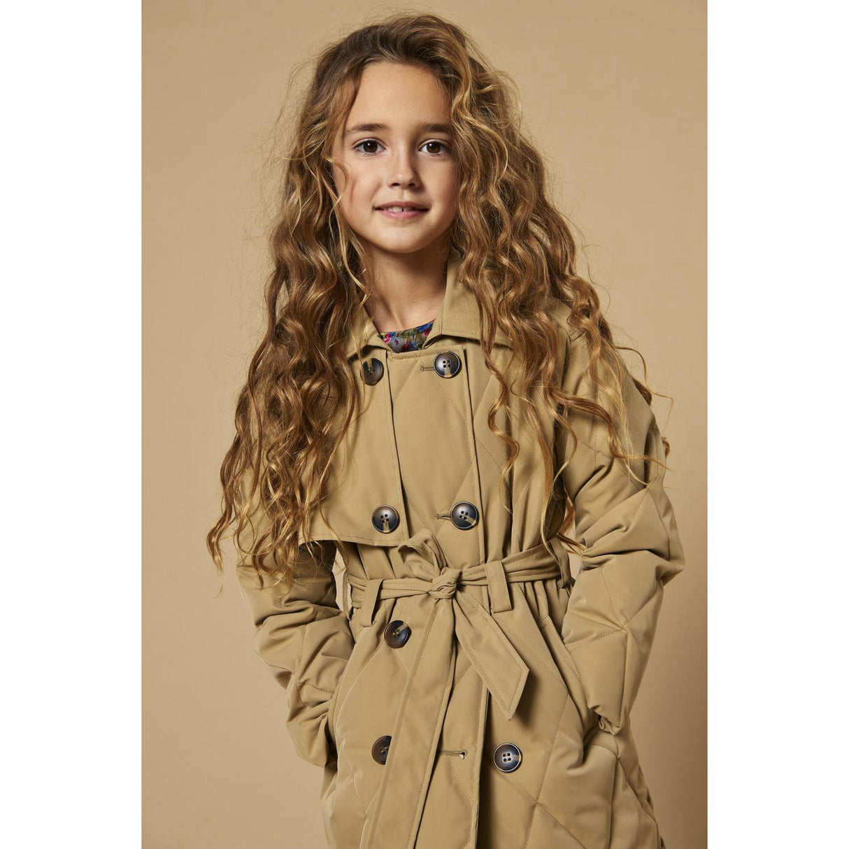 kids ONLY Petrified Oak Mauda Quilted Jacket