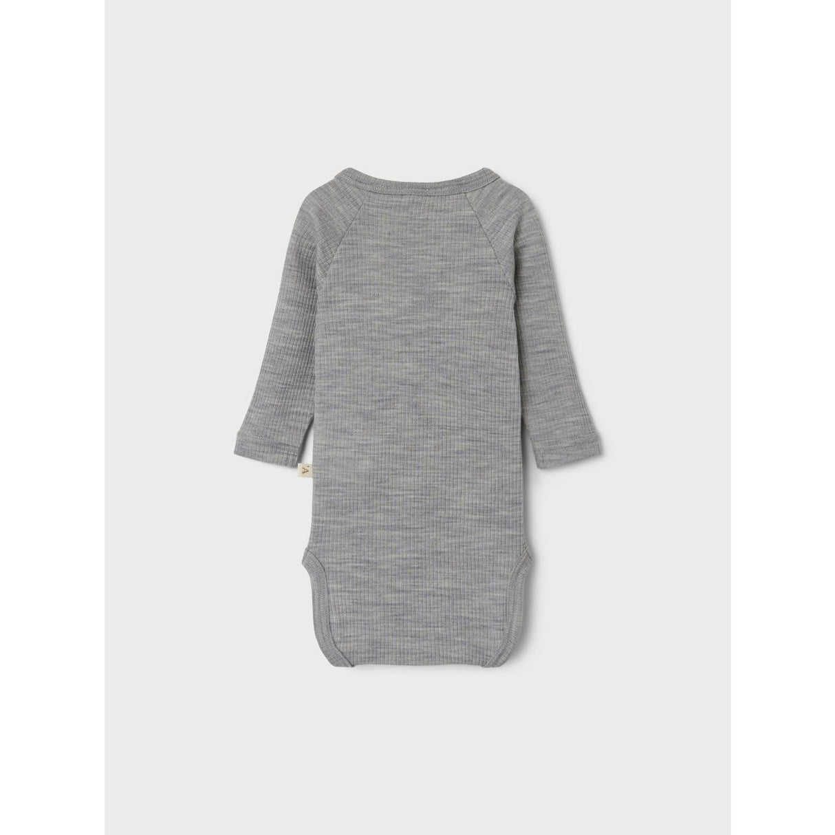 Lil'Atelier Grey Melange Fable Wool Body