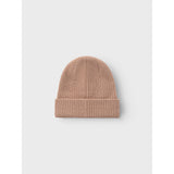 Lil'Atelier Rugby Tan Nanson Knit Beanie