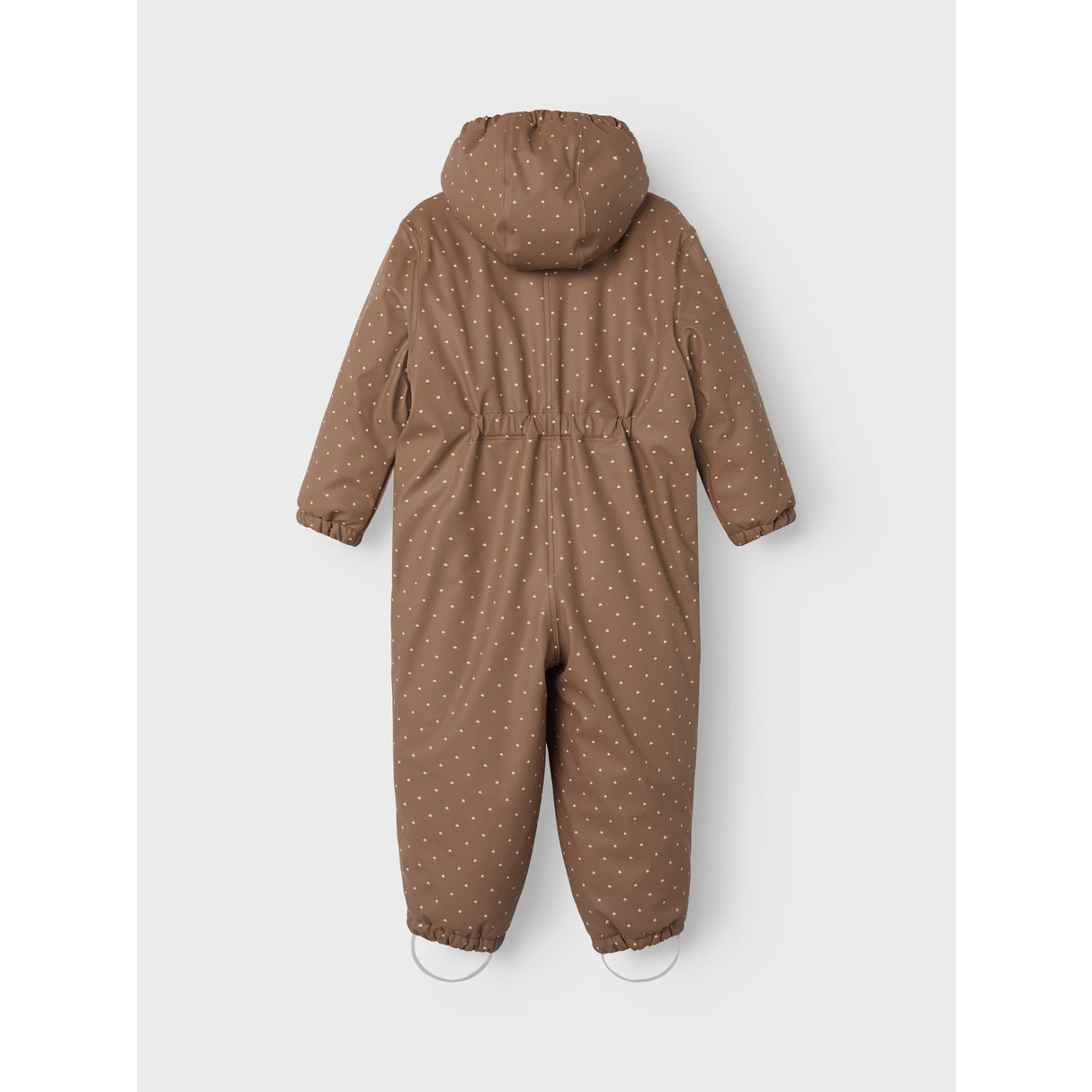 Lil'Atelier Beaver Fur Aop Ladry10 Rub Pad Snowsuit AOP