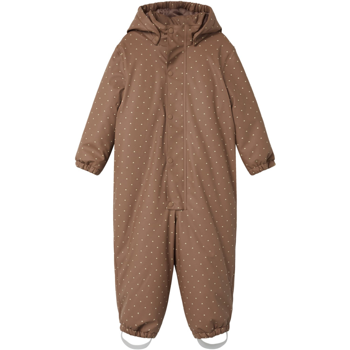 Lil'Atelier Beaver Fur Aop Ladry10 Rub Pad Snowsuit AOP