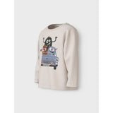 Name It Jet Stream Monsters In Car Vagno Loose Blouse